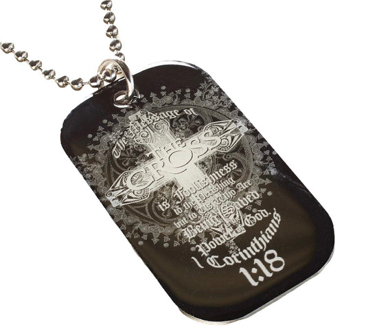 1 Corinthians Dog Tag