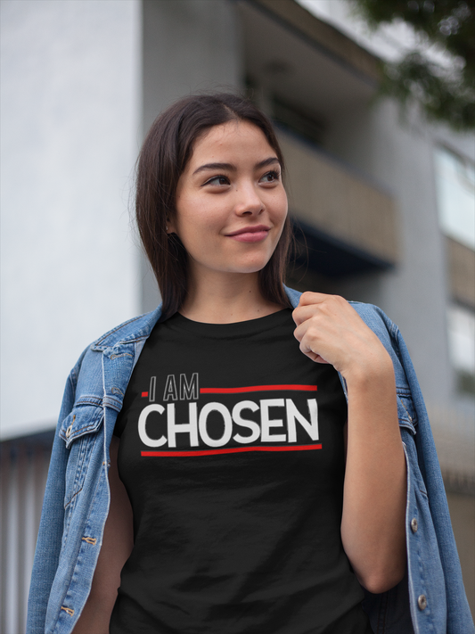 Black unisex cotton t-shirt