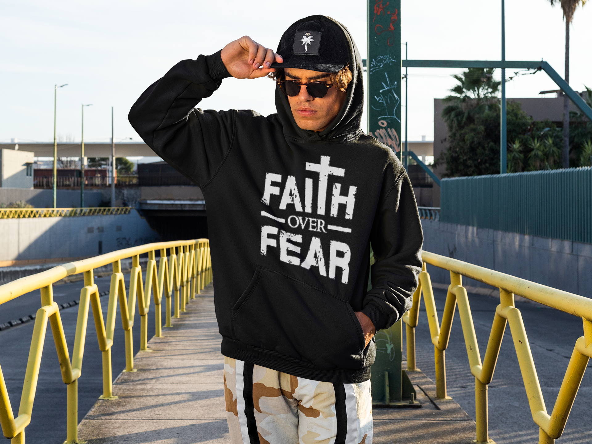 Faith over feelings clearance hoodie