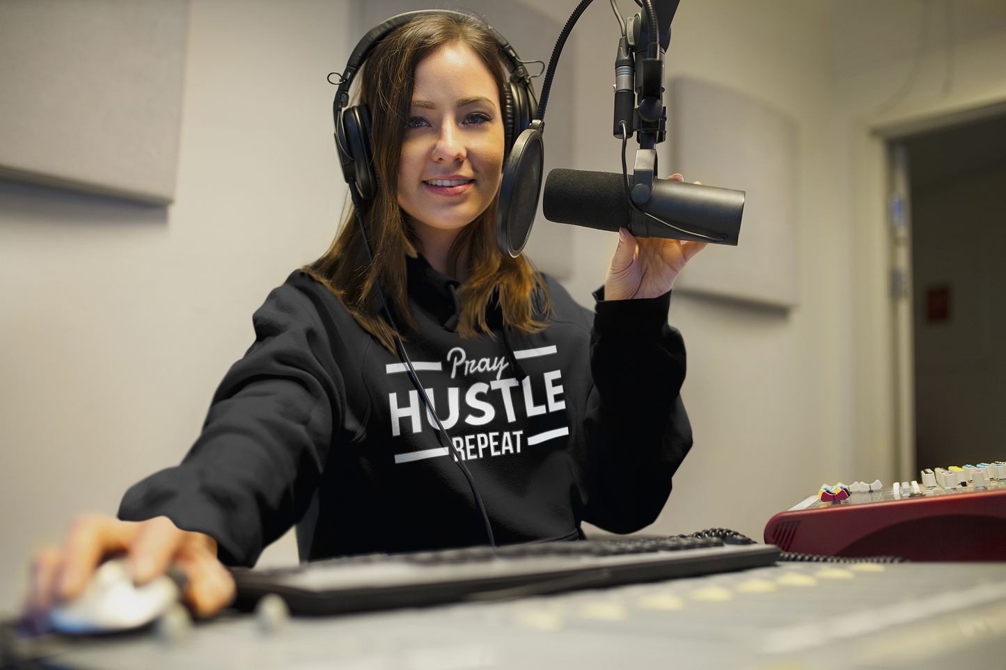 Pray Hustle Repeat Hoodie