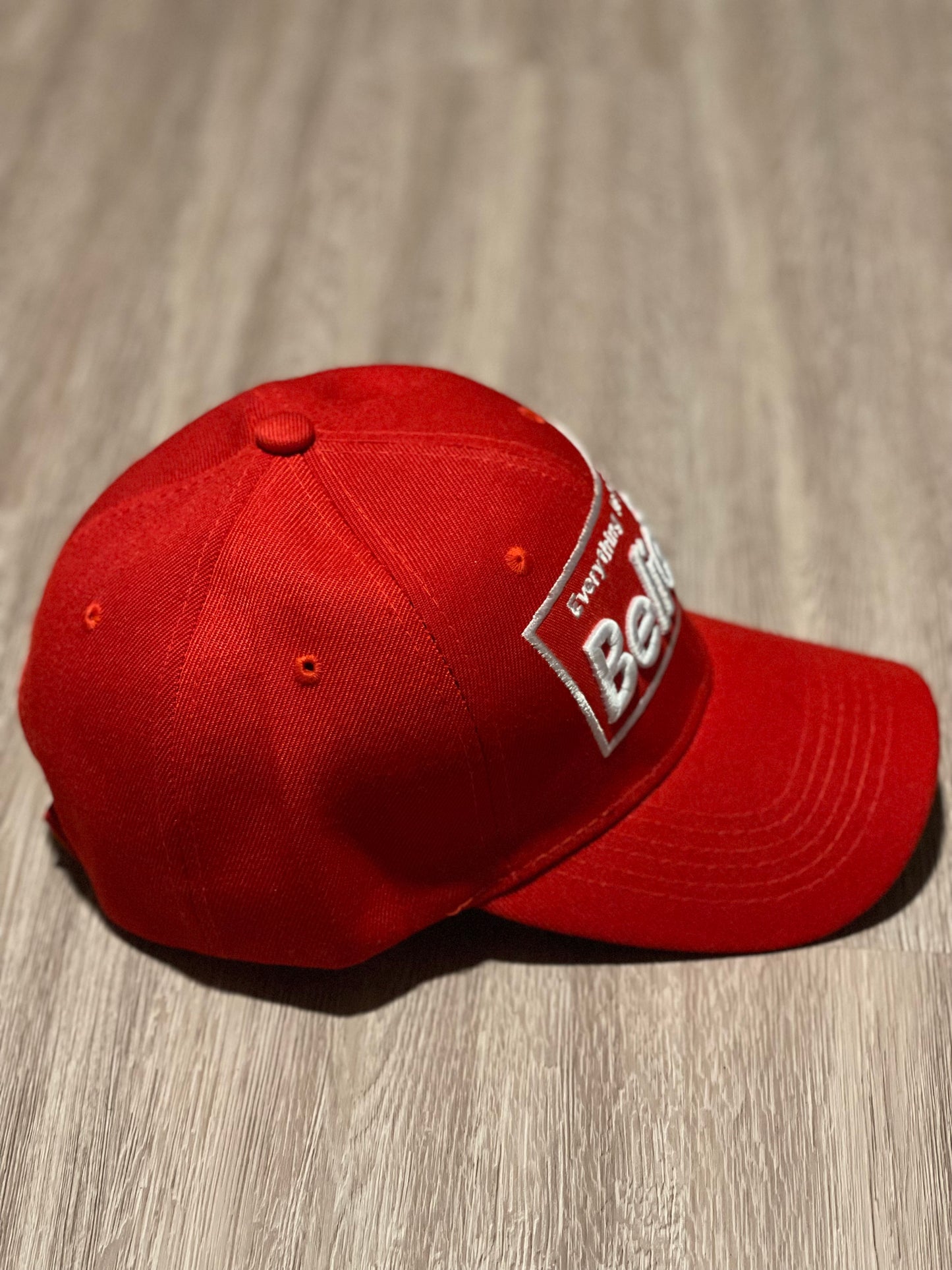 Believe Baseball Cap - Red