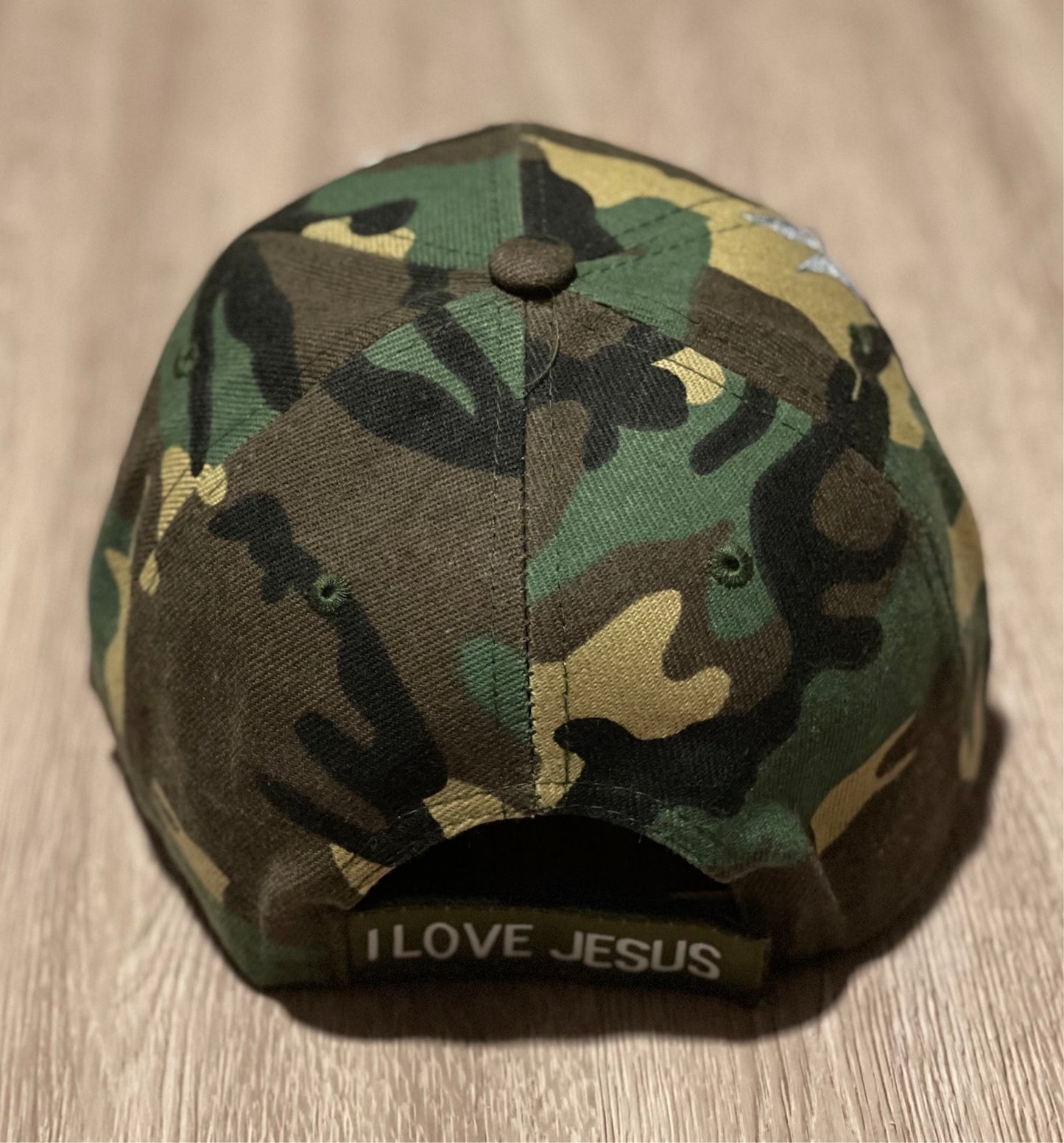 Faith Over Fear Baseball Cap - Camo