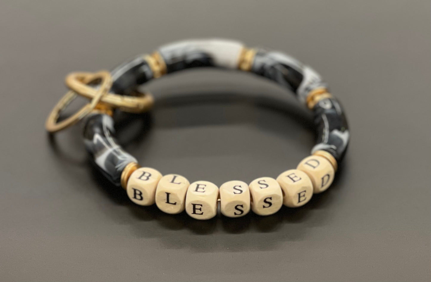 Blessed Bangle Key Ring