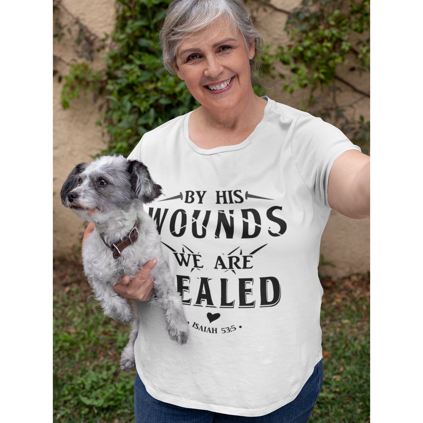 By His Wounds  T-Shirt