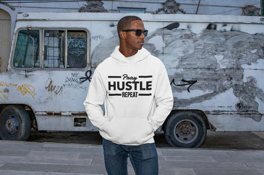 Pray Hustle Repeat Hoodie