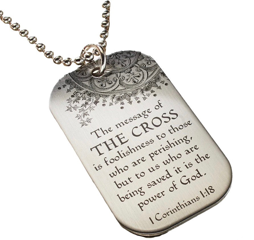 1 Corinthians Dog Tag