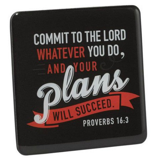 Proverbs 16:3 Magnet
