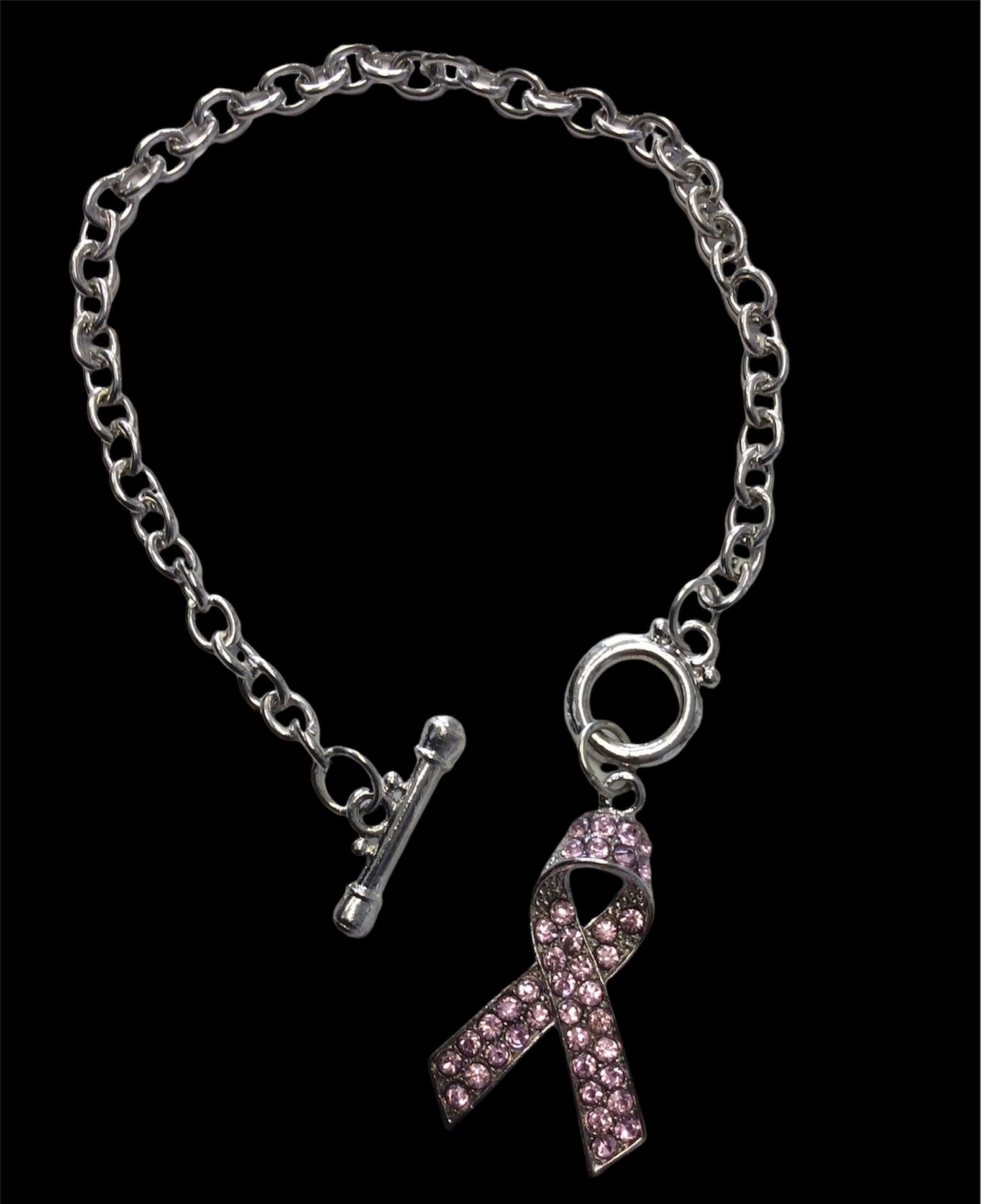 Pink Ribbon Bracelet