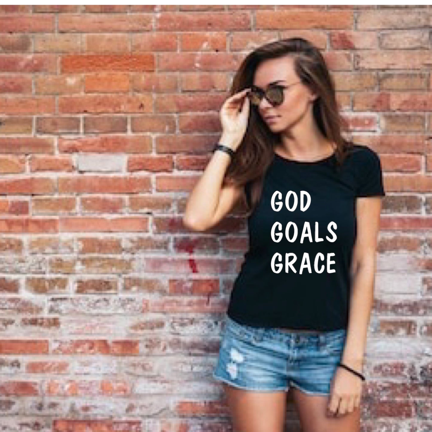 God Goals Grace T-shirt