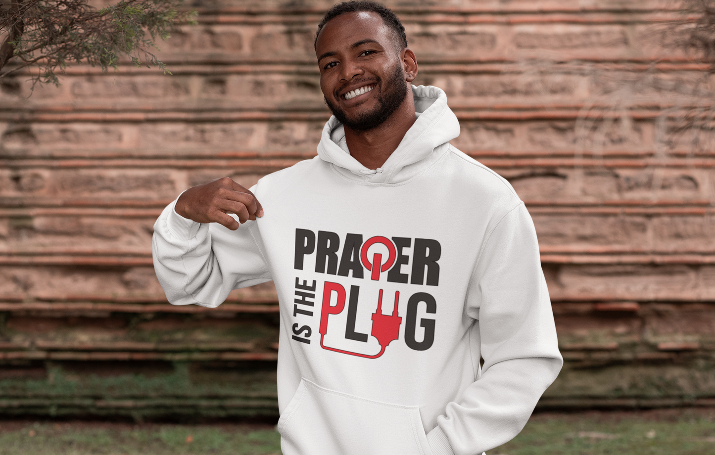 Prayer is the Plug Hoodie