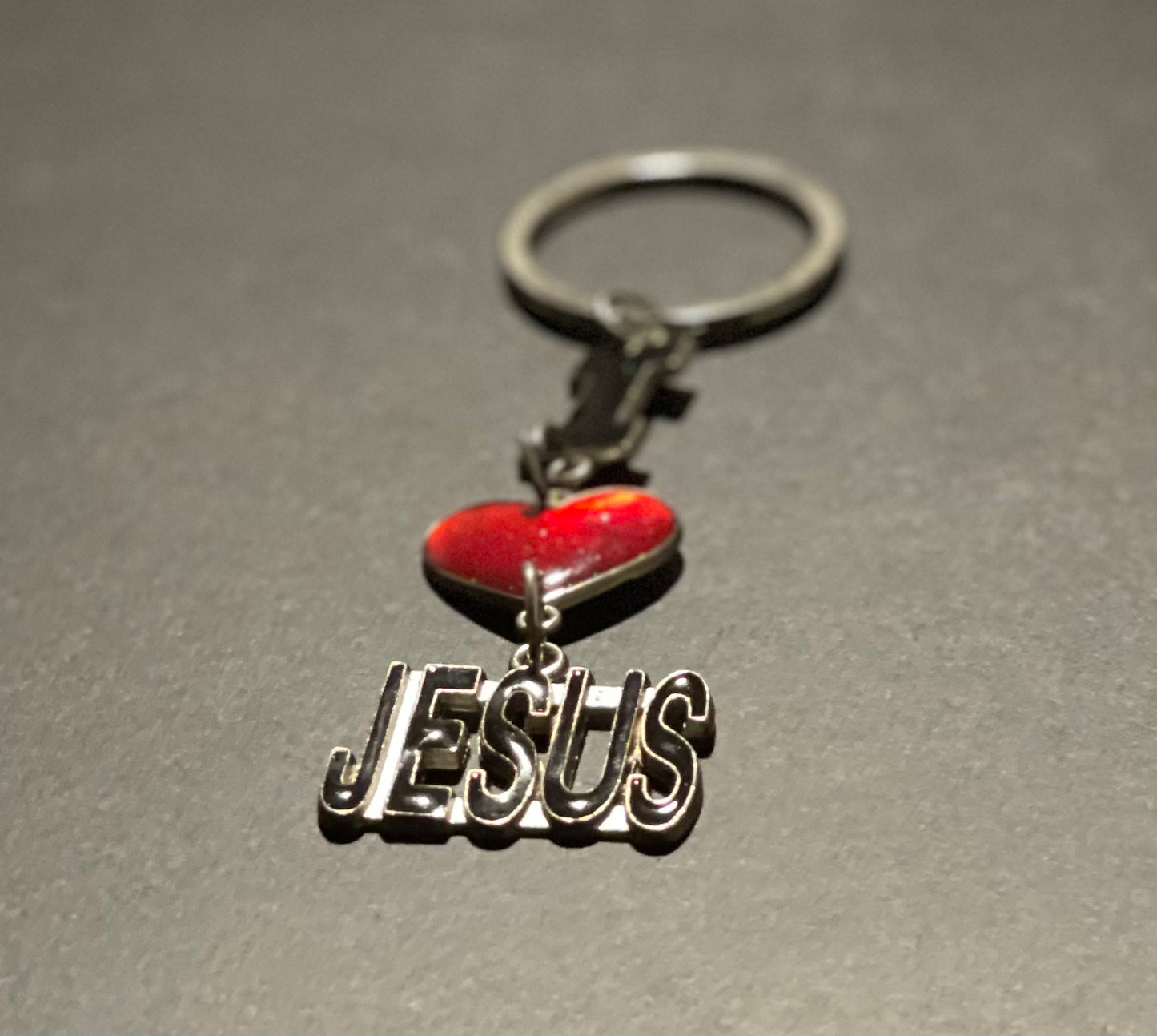 I ❤️ Jesus Keychain
