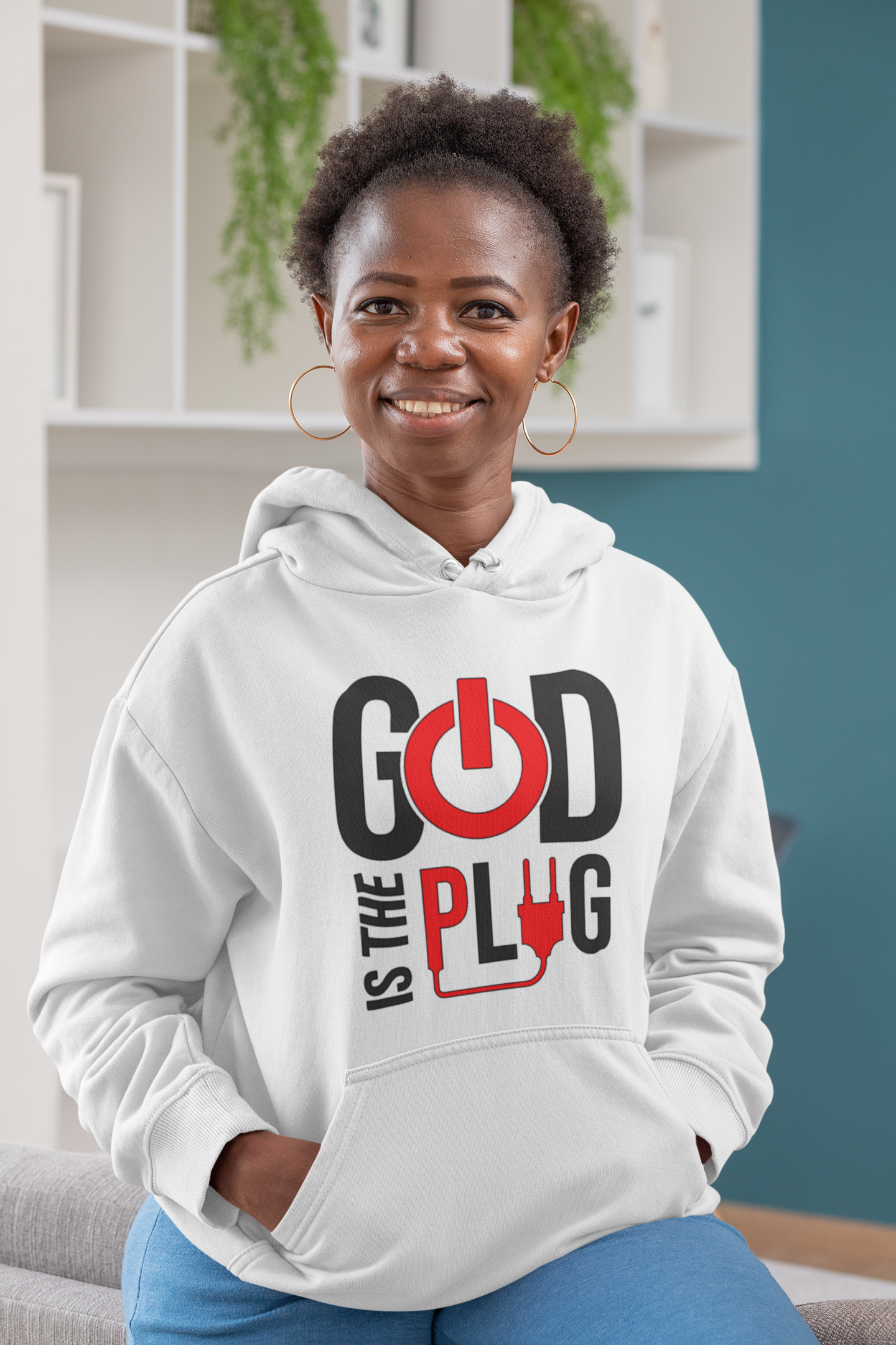 God is the Plug Hoodie