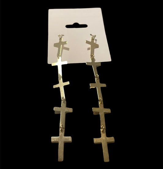 Multi-Cross Earrings