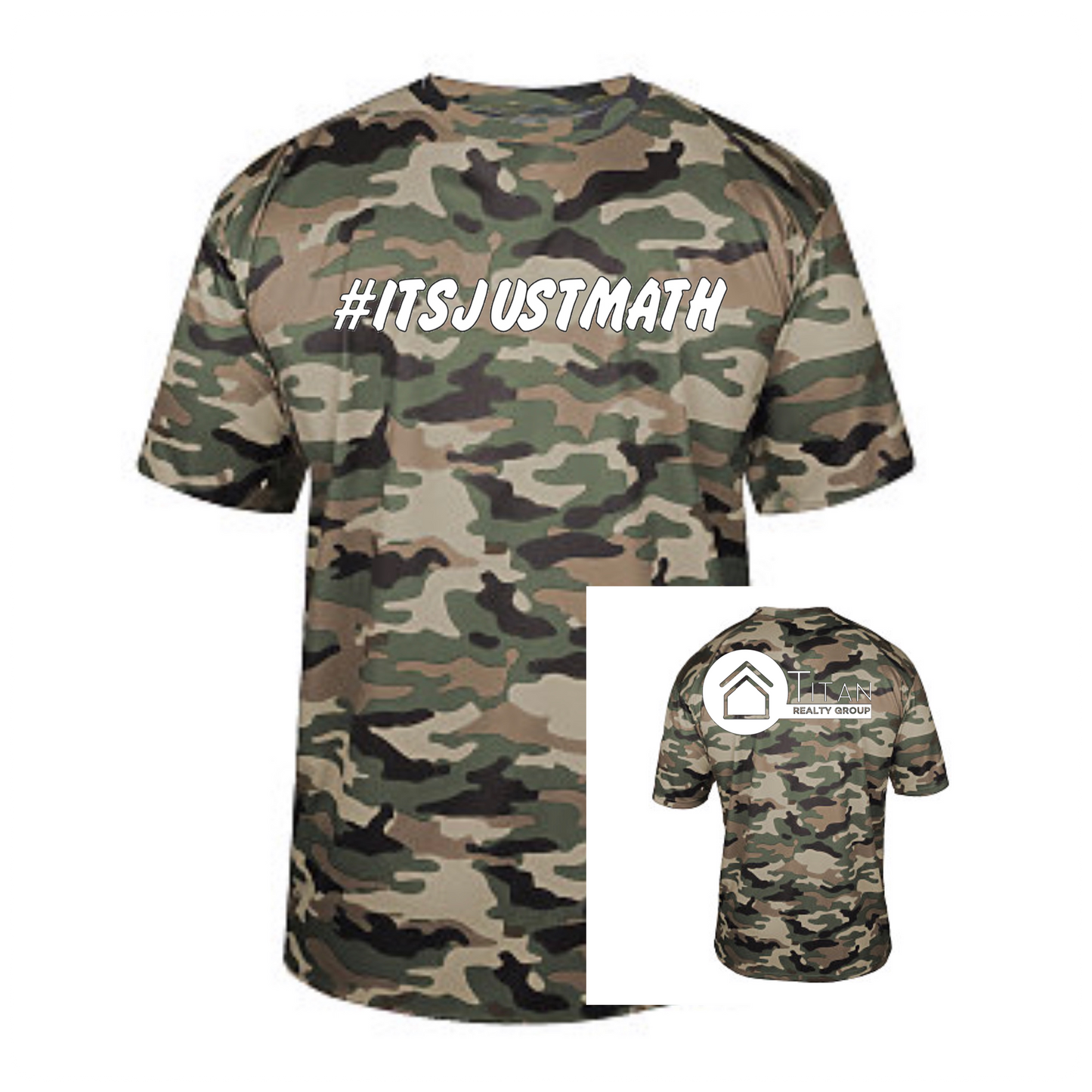 #Itsjustmath Camo T-shirt