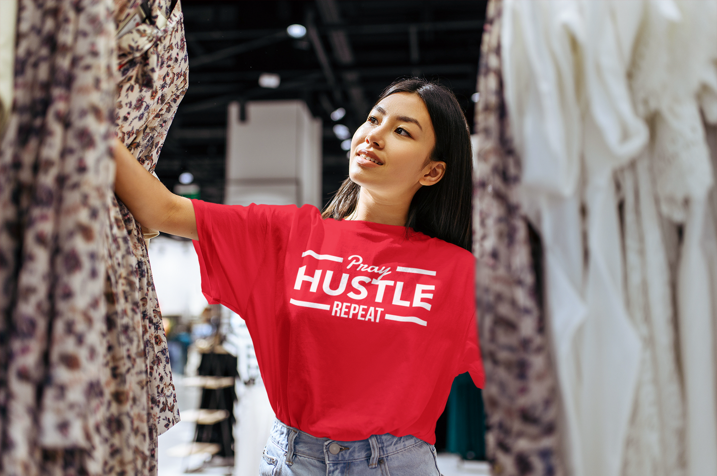 Pray Hustle Repeat T-shirt