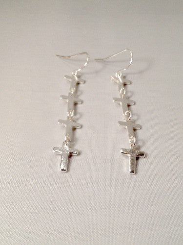 Mini Multi-Cross Earrings